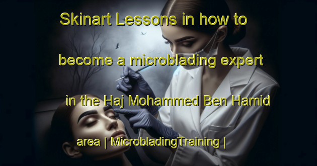 Skinart Lessons in how to become a microblading expert in the Haj Mohammed Ben Hamid area | MicrobladingTraining | MicrobladingClasses | SkinartTraining-Tunisia